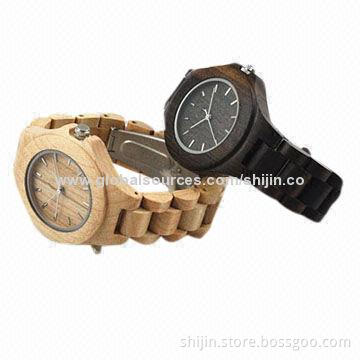 Wooden Watch with Different Colors for Men and Women, Made in China